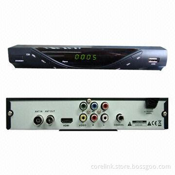 FTA HD DVB-T2 Set-top Boxes, 44 to 1,002MHz RF Input Frequency